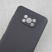 Casing Penutup Belakang Ponsel Bahan Silikon Matte 1.2Mm, Casing Penutup Belakang Ponsel untuk Xiaomi 10T Pro Poco X3 Pro