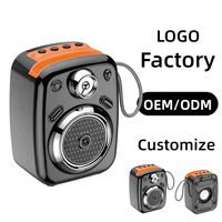 Mini Enceinte Portable ABS-1207 Stéréo avec Subwoofer, Logo Personnalisé, Firmware, pour Extérieur, Maison, Fêtes, Esthétique Tendance et Premium
