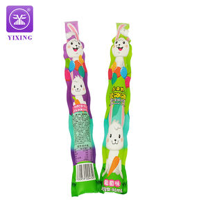 OEM/ODM Shape and Design Drinking <strong>Orange</strong> Injection Three Side Seal Drinking Packing Pouches Ice Cream <strong>Pop</strong> Popsicle Packaging Bag - Product Image 1