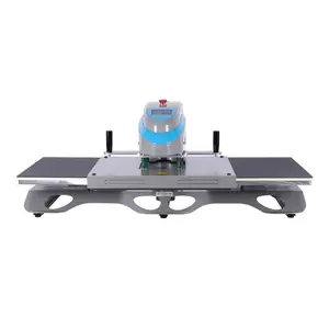 Hot Sell Pneumatic Automatic Need Air Compressor Double Stations Sublimation T-shirt Heat Press Machine T-shirt Printer