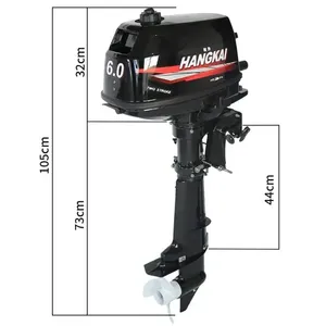 <span class=keywords><strong>Moteur</strong></span> à essence puissant HANGKAI 2 temps 40 CV <span class=keywords><strong>pour</strong></span> bateau pneumatique d'assaut de 3,0 m, kayak/canoë <span class=keywords><strong>pour</strong></span> 3-4 personnes - Product Image 5