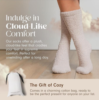 Chaussettes de sommeil d'hiver personnalisées à motif, épaisses, de haute qualité, chaudes, ultra-luxe, super douces, respirantes et écologiques