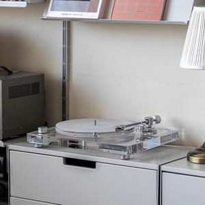 Nouvelle arrivée acrylique corps clair AT cartouche magnétique mobile support de bras de tonus à pression réglable BT/RCA/accès <span class=keywords><strong>optique</strong></span> - Product Image 3