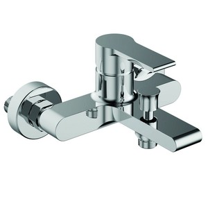 Mezclador de Baño de Latón Kamalu por Ele-180V 180V con Ducha de Mano y Manguera de Acero Inoxidable, Accesorios para Grifo de Baño - Product Image 1