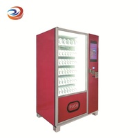 Distributeurs numériques automatiques personnalisés, Machine à vendre combiné, pour boissons, snacks, aliments chauds et Pizza