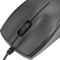 Fabricant chinois d'accessoires informatiques bon marché, souris optique USB noire durable
