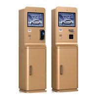 Kiosque de paiement de ticket de stationnement en acier inoxydable sur mesure pour système de stationnement public extérieur