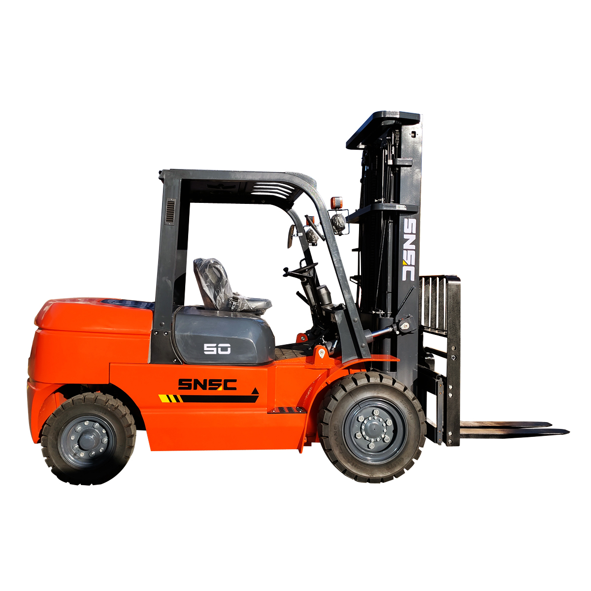 ГКНБ 5 тонн цена дизельный вилочный погрузчик с флагом США EPA шин 4 двигателя