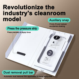 เคสหนังแบบติดตั้งได้ทันทีสำหรับ iPhone 17 Pro Max พร้อมกระจกนิรภัยแบบกันฝุ่นสำหรับ iPhone 16 15 14 <span class=keywords><strong>13</strong></span> 12 ป้องกันความเป็นส่วนตัว - Product Image 5