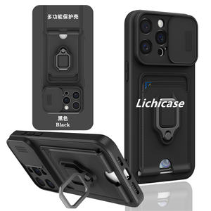 Lichicase durevole flessibile TPU pratico cavalletto Mobile Accessorize per <span class=keywords><strong>Huawei</strong></span> Y5 <span class=keywords><strong>Y6</strong></span> Y6P Y7 custodia per telefono intelligente - Product Image 6