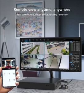 Kit de Cámara Domo Negra PTZ Baculo CCTV de 15M con Tarjeta SIM, 16 Canales, Alcance de 400M y Balun SmartV para Coche, con Cableado para Rack - Product Image 4