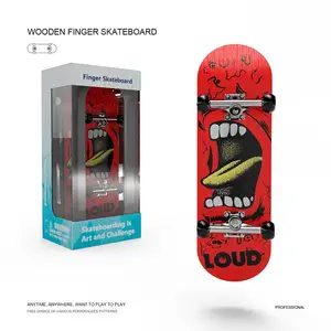 การออกแบบใหม่5ชั้นเมเปิ้ลมินินิ้วสเก็ตบอร์ด Fingerboard