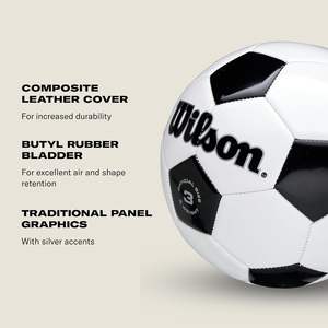 Balón de Fútbol Wilson Talla 5, Peso Oficial, Material Compuesto Resistente - Product Image 5