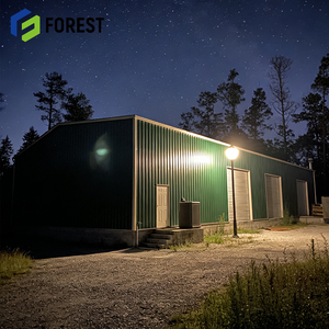 Steel Structure Warehouse Kits with Ventilation <b>System</b> for Mall & Apartment Use Kenya Market and Overseas Export Applications - Product Image 1