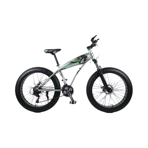 Vélo <span class=keywords><strong>VTT</strong></span> de 26 pouces <span class=keywords><strong>à</strong></span> 21 vitesses avec système de frein <span class=keywords><strong>à</strong></span> disque et gros pneus, construction en alliage robuste - Product Image 4