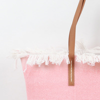 Sac fourre-tout décontracté en toile blanc, léger, grande capacité, pour femme, avec personnalisation d'usine, sans bandoulière