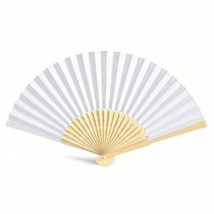 Abanico de Seda de Bambú Colorido Hecho a Mano, Diseño Plegable Estilo Ángel, Artesanía Ecológica para Navidad, Viene con Caja de Regalo - Product Image 6