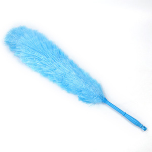 Plumeau électrostatique flexible bleu ciel, tête ronde de 65 cm, outil de nettoyage de meubles - Product Image 5
