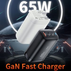 อะแดปเตอร์ชาร์จ GaN 65W แบบ 2 in 1 ช่องเสียบ USB Type C ชาร์จเร็ว 3 พอร์ต สำหรับโทรศัพท์มือถือ - Product Image 5