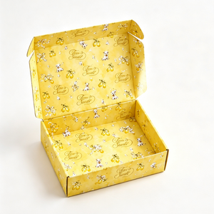 Caja de Regalo Plegable de Cartón Corrugado, Impresión Personalizada Vívida, Material Reciclable, Múltiples Tamaños, Empaque de Marca, Caja de Regalo Impresa Personalizada - Product Image 1