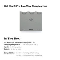 DJI Mini 5 Pro Hub pengisian daya dua arah, kompatibilitas baterai Mini DJI Mini 5 Pro penerbangan cerdas