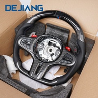 Volant sport en fibre de carbone forgée personnalisé avec LED pour M4 M3 G20 G28 G30 G38 G80 G82 320i 330i 330e 340i 540i G31 G25