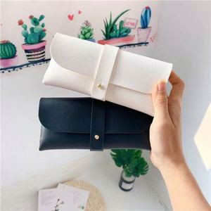 Gran oferta, Protector de gafas suave, bolsa de gafas de cuero PU a la moda, Estuche para gafas de sol, caja, bolsa para gafas de lectura, soporte para gafas - Product Image 2