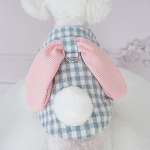 Vêtements chauds pour <span class=keywords><strong>chien</strong></span> pour l'automne et l'hiver <span class=keywords><strong>Image</strong></span> de lapin mignon avec oreilles de lapin Design Vêtements pour animaux de compagnie - Product Image 2