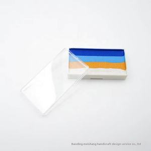 Juego de pintura corporal profesional de alta saturación a base de agua fácil de limpiar 20g tira de arco iris <span class=keywords><strong>mariposa</strong></span> azul <span class=keywords><strong>para</strong></span> humanos - Product Image 4