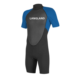 <span class=keywords><strong>Combinaison</strong></span> en néoprène pour hommes, tenue courte de plongée, super élastique, de natation et de surf, 3mm, nouveau design - Product Image 5
