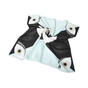 Doux excellente grande recycler polyester <span class=keywords><strong>voile</strong></span> furoshikis foulards plissé carré écharpe pour les femmes - Product Image 4
