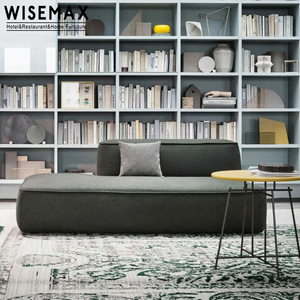 WISEMAX <span class=keywords><strong>mobili</strong></span> soggiorno moderno divani divano in tessuto tessuto modulare a forma di I divano componibile a pavimento <span class=keywords><strong>mobili</strong></span> <span class=keywords><strong>per</strong></span> la casa Villa - Product Image 2