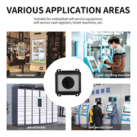 Módulo de Escáner de Código de Barras Integrado para Kiosco de Autoservicio Image EM100, Interfaz USB COM, Escaneo Automático de Códigos 1D, 2D y QR de Alta Velocidad