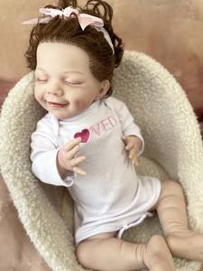 Dot Corazon Cabello Enraizado Mano, bentuk mahkota hidup Bzdoll puting lembut Mini modis boneka dibuat kembali - Product Image 4