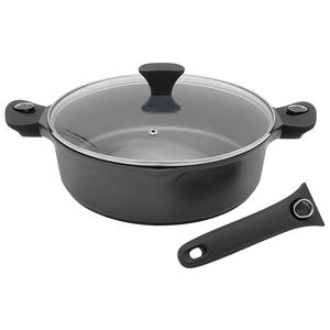 Karl Krüger Schmorpfanne Ø 28cm mit Glasdeckel - Product Image 1