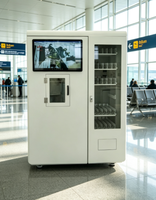 Distributeur automatique de lait liquide avec code QR, retour de jetons et pièces, écran LED, nettoyage automatique, écran tactile 12 pouces, paiement par carte de crédit, en acier