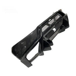 Pare-chocs avant, pare-chocs arrière et jupes latérales en fibre de carbone sèche de style Lamborghini <span class=keywords><strong>Huracan</strong></span> LP580 LP610 - Product Image 4