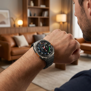 Cinturino di Ricambio in Titanio con Chiusura a Perla per Samsung Galaxy Watch 8 Ultra, Elegante Bracciale Sportivo - Product Image 6