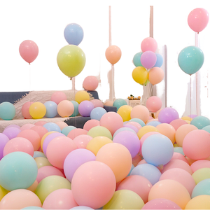 Globo de Macarrón de Látex Duradero de 12 Pulgadas, Ideal para Fiestas, Graduaciones, Halloween, Bodas, Decoración de Cumpleaños, Día de la Madre - Product Image 1