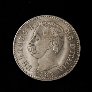 Articolo da Collezione Molto Richiesto: Dollaro d'Argento Italiano del 1883 di Umberto I - Product Image 1