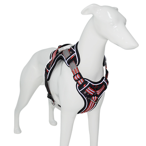 สายจูงสุนัขไฟ LED สะท้อนแสงระบายอากาศได้สายจูงสุนัขพร้อมสายรัดสำหรับฝึกสุนัข - Product Image 5