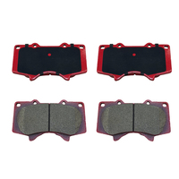 Kundenspezifische Logo-Kohlefaser-Bremsbeläge zum Fabrikpreis, kundenspezifische Verpackung, Auto-Reibungsmaterial-Ersatzteile für Tuning-Fahrzeuge