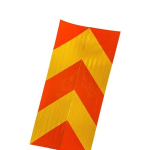Placa adhesiva reflectante de alta visibilidad para vehículos pesados, para seguridad en carretera - Product Image 6