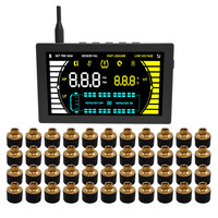 Camion à capteur Bluetooth Tpms avec système de surveillance de la pression des pneus Mobie APP TPMS prend en charge 46 roues