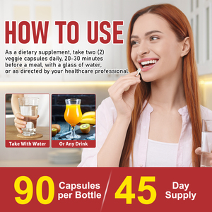 निजी लेबल 940 मिलीग्राम रक्त शर्करा के जटिल पूरक दैनिक कल्याण एंटीऑक्सिडेंट समर्थन के लिए दालचीनी कड़वे मिश्रण - Product Image 6