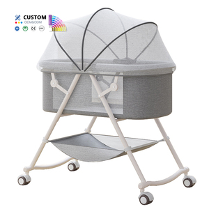 <span class=keywords><strong>Lit</strong></span> bébé réglable en hauteur avec technique matelassée pour des soins nocturnes pratiques, adapté à toutes les étapes <span class=keywords><strong>de</strong></span> croissance, ensemble <span class=keywords><strong>de</strong></span> literie pour enfants et bébés - Product Image 2