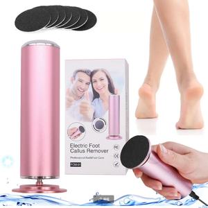 Removedor Eléctrico de Callos para Pies, Lima Eléctrica para Pies con Velocidad Ajustable, 60 Discos de Papel de Lija de Repuesto, Amoladora Eléctrica para Pies - Product Image 1