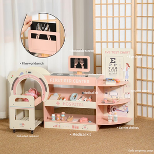 Prix de gros, centre d'<span class=keywords><strong>urgence</strong></span> pour enfants, clinique médicale, jouets en bois, jeux de rôle pour enfants, garçons et filles, CE - Product Image 3