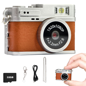 Mini Cámara Retro con Pantalla, para Interiores y Exteriores, 1080p, Deportiva, Portátil, Vintage, Grabadora de Video - Product Image 1