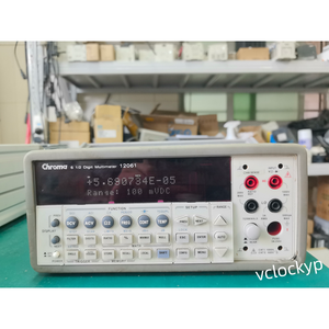 Multimètre CHROMA 12061 à 6 1/2 chiffres, modèle 12061, d'occasion - Product Image 5